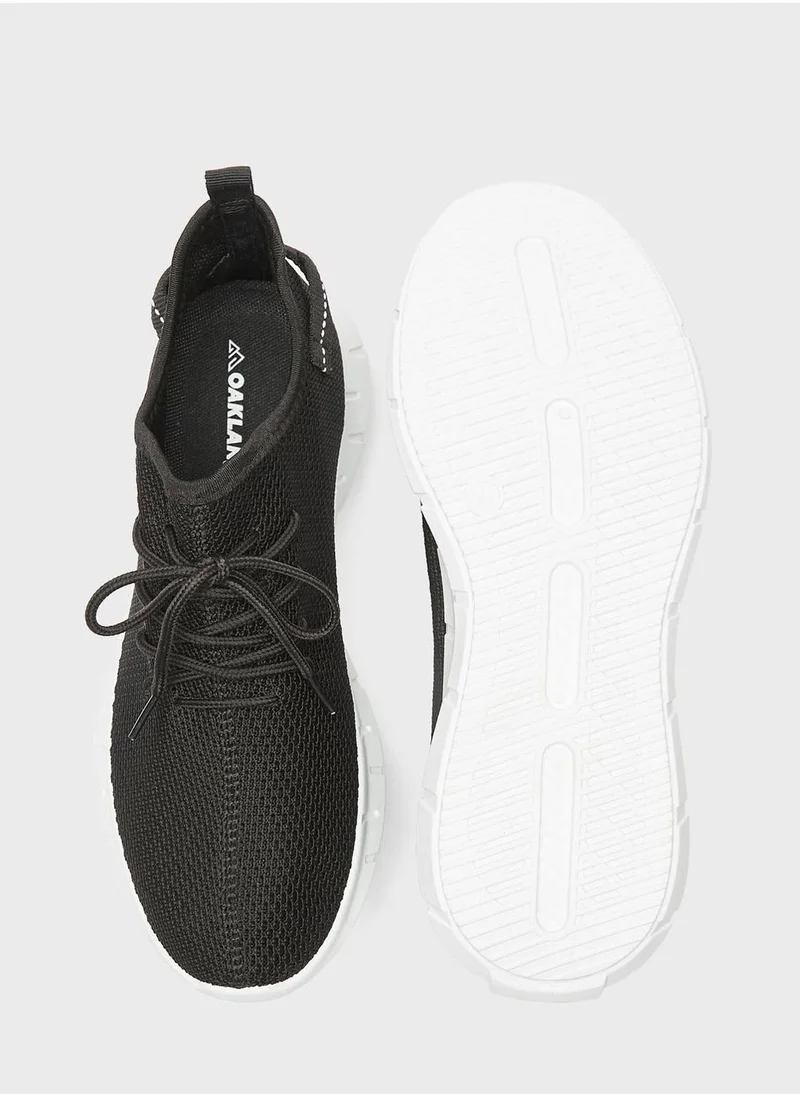 شو اكسبرس Lace Up Low Top Sneakers