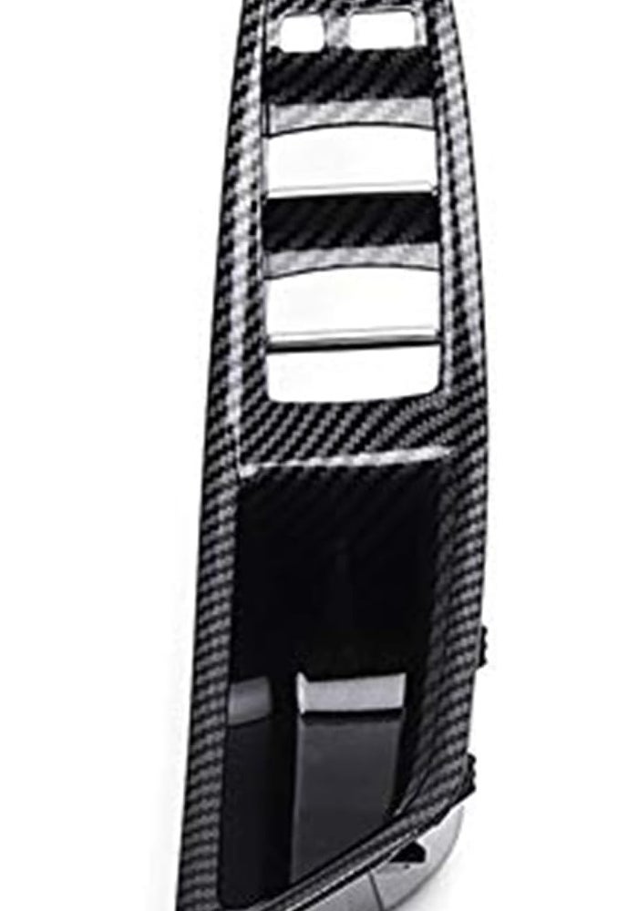 Wivplex 7pcs Carbon Fiber Door Handle Trim for F10 F11 5 Series - Image 2