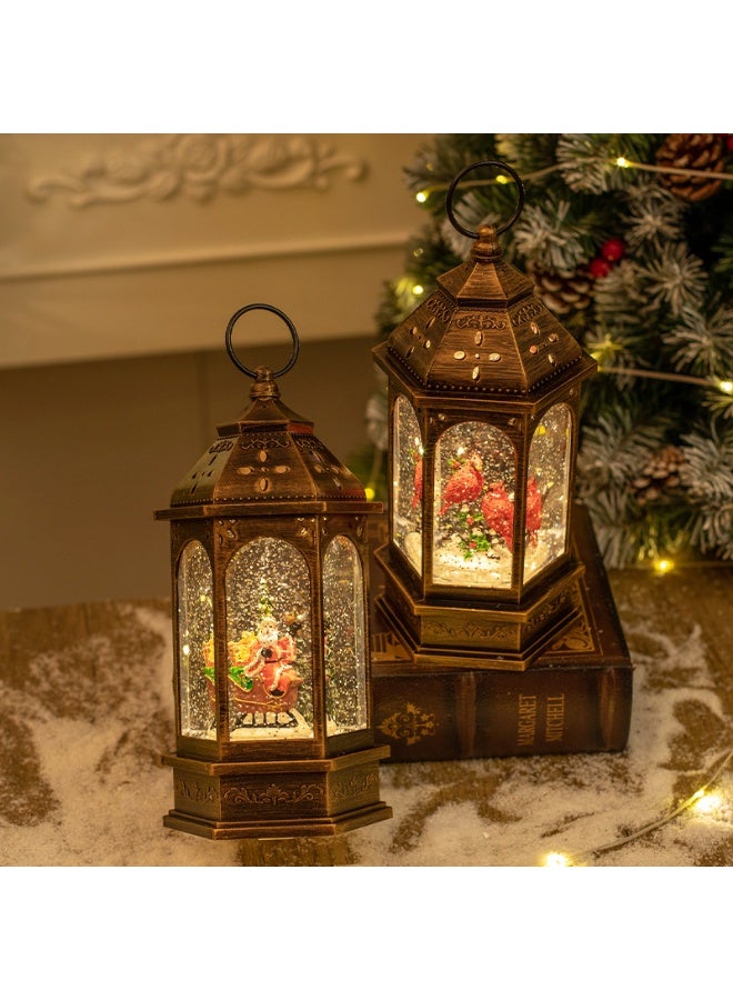 أضواء كريستالية لعيد الميلاد، هدايا عيد الميلاد، ديكورات للبار والطاولات وغرف المعيشة زينة الأعياد، زينة عيد الميلاد، موسيقى عيد الميلاد، أضواء LED احتفالية، بابا نويل، أشجار عيد الميلاد، رجال الثلج، فوانيس مائية لعيد الميلاد، هدايا عيد الميلاد مع موسيقى، وأضواء غنائية - Image 4