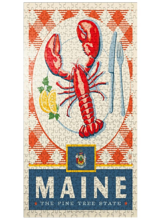 MyPuzzle.com MyPuzzle Maine: The Pine Tree State - Premium 500 Piece Jigsaw Puzzle for Adults - Image 1