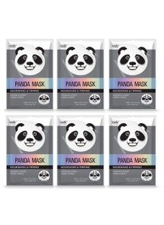 Epielle Epielle Panda Character Skincare Sheet Masks  Animal Spa Mask  For All Skin Types spa gifts for women Spa Gift Birthday Party Gift for her kids Spa Day Party Girls Night Slumber party 
