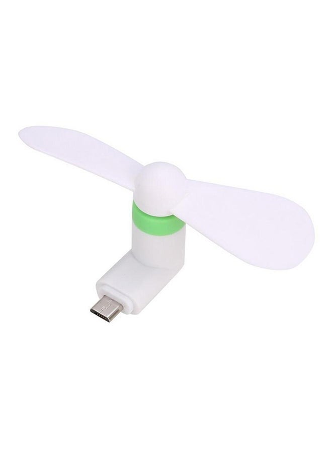 Mini USB Phone Fan 180-degree Rotating OTG Fan Portable Outdoor Cooler - Image 1