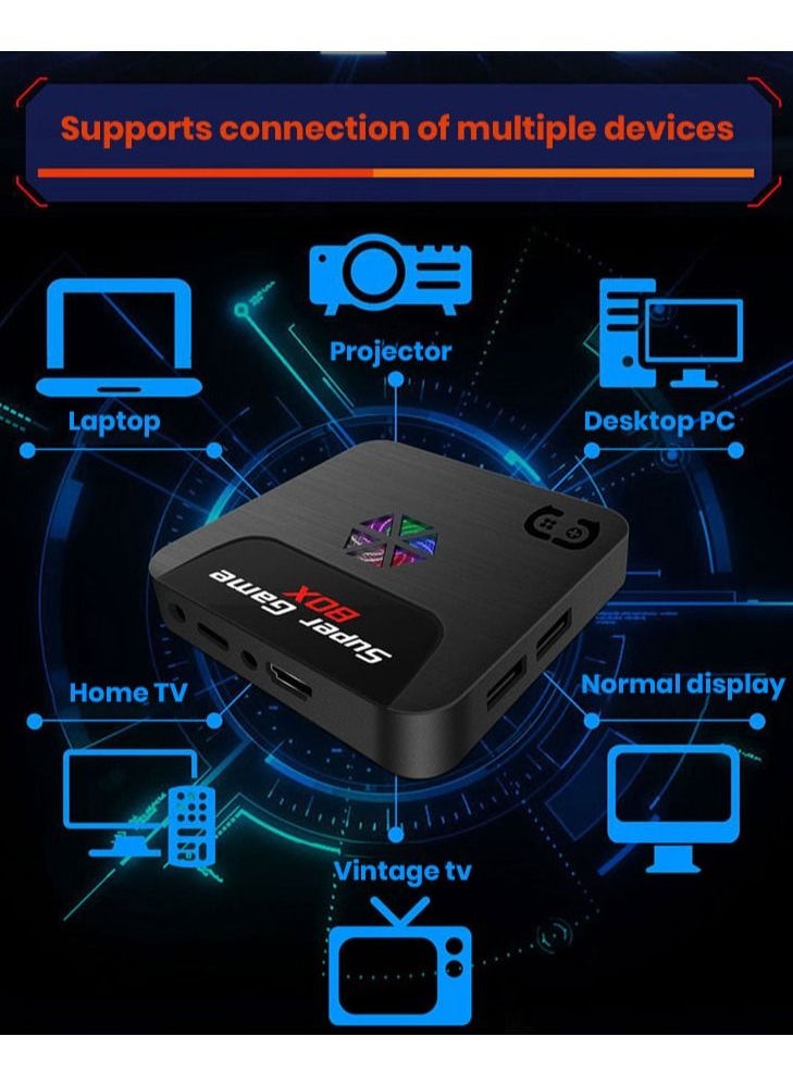 Generic - HD TV Video Game Box Retro Console Box with Wireless Controller Gamepad - Image 1