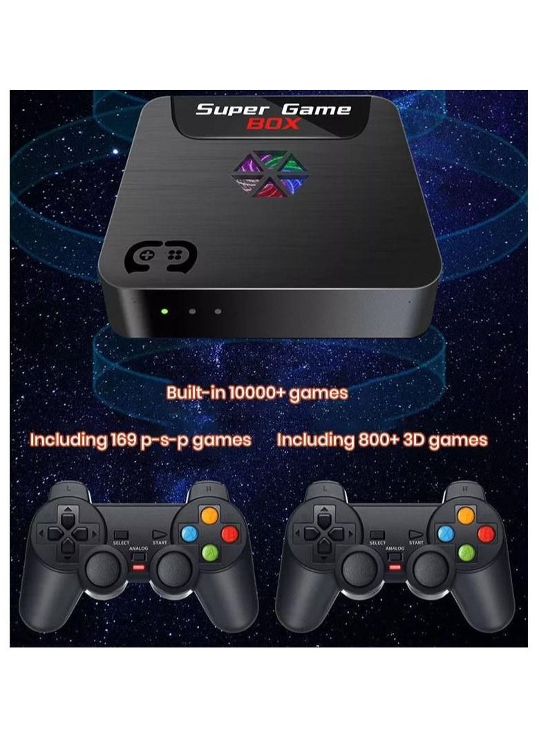 Generic - HD TV Video Game Box Retro Console Box with Wireless Controller Gamepad - Image 1