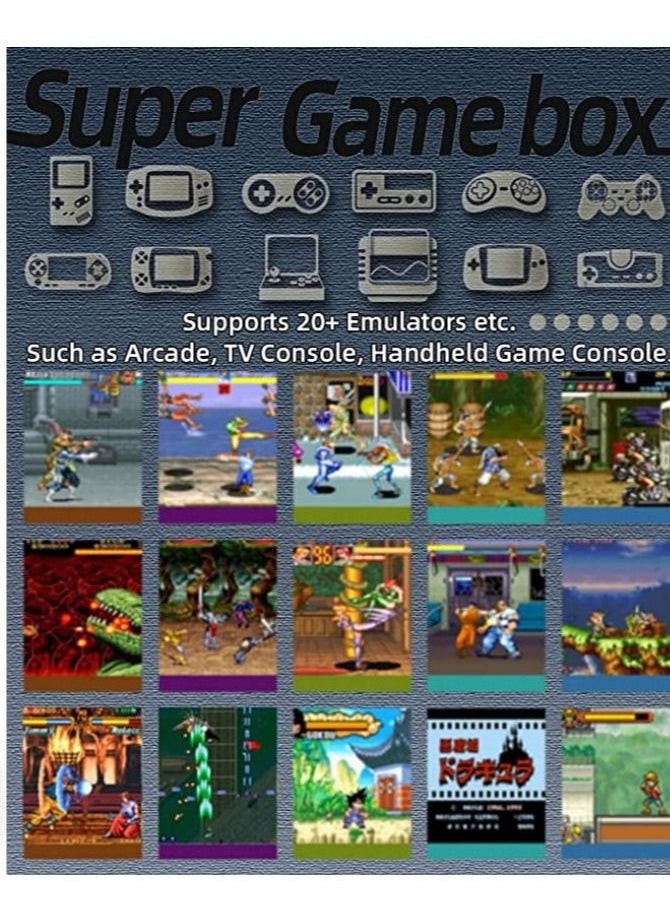 Generic - HD TV Video Game Box Retro Console Box with Wireless Controller Gamepad - Image 1