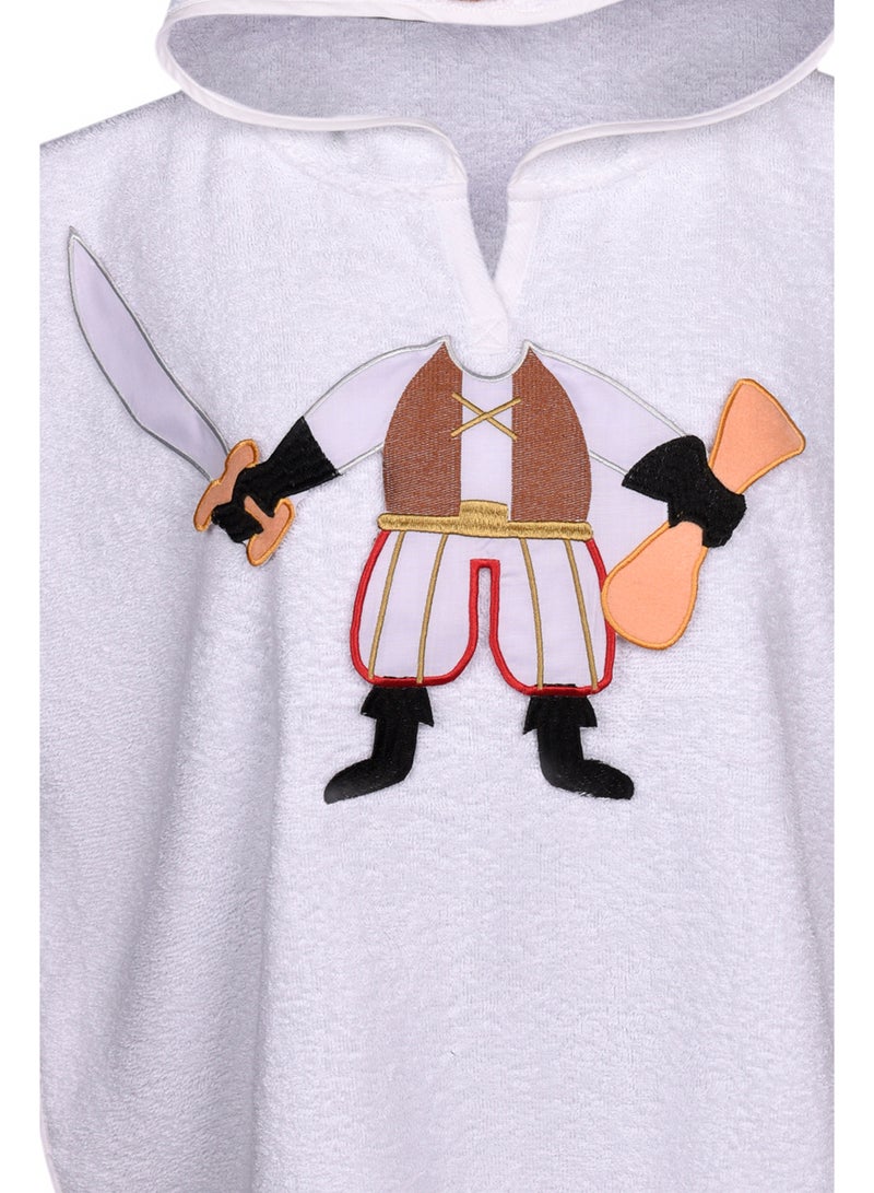 Creative Costumez Pirate Hooded Towel (1-3 years) - Image 3