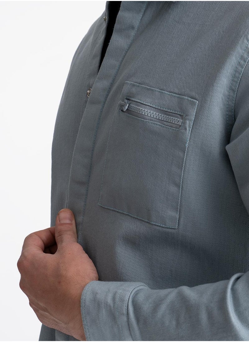 clever - Jacket Gabardine Stylish Men's Mint Green - Image 1