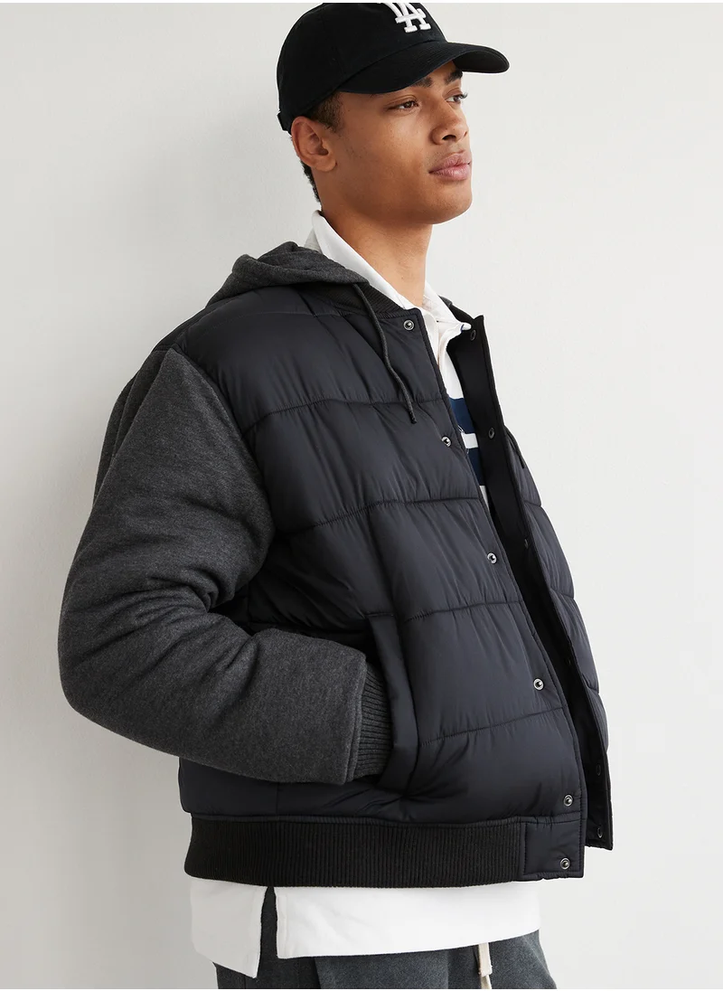 American Eagle Zip Throgh Bomber Puffer Jacket