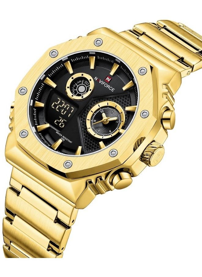 Men's Water Resistant Analog/Digital Watch NF9216