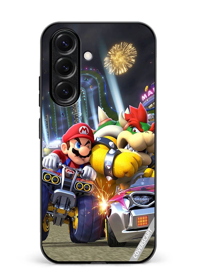Protective Case Cover For Samsung Galaxy A56 Mario Kart Design Multicolour