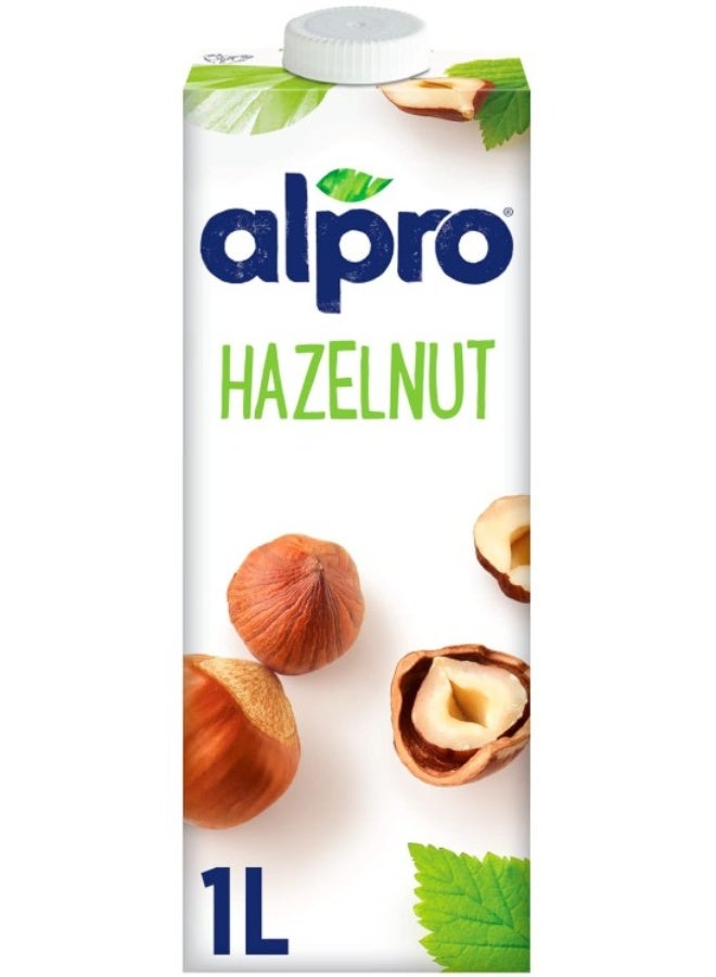 Alpro Hazelnut Original Drink, 100% Plant-Based, Lactose & Dairy Free - 1L
