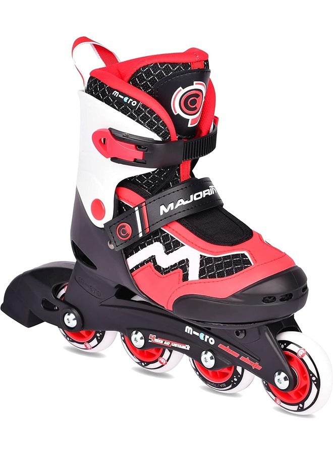 Micro Majority Roller Skates, Red - Image 1