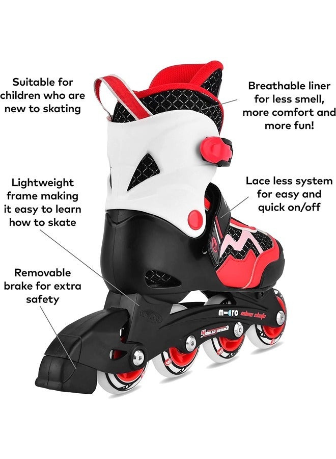 Micro Majority Roller Skates, Red - Image 2