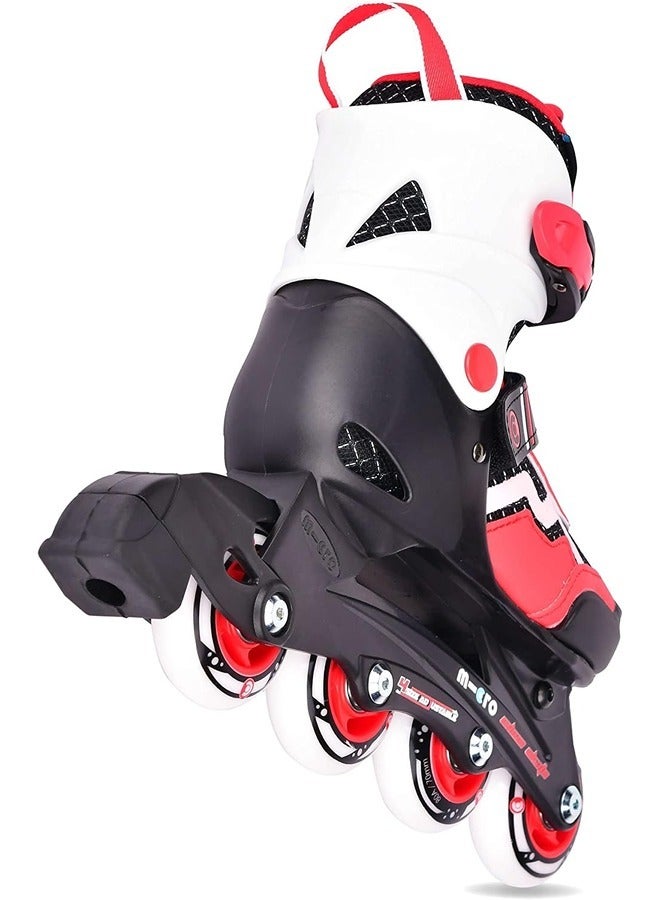 Micro Majority Roller Skates, Red - Image 4