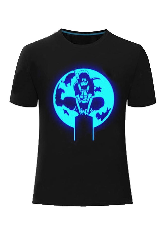 KUYING New Naruto Night Light T-shirt  - Image 1