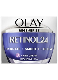 Olay Night Cream: Regenerist Retinol 24 Moisturiser, 50 G  - Image 2