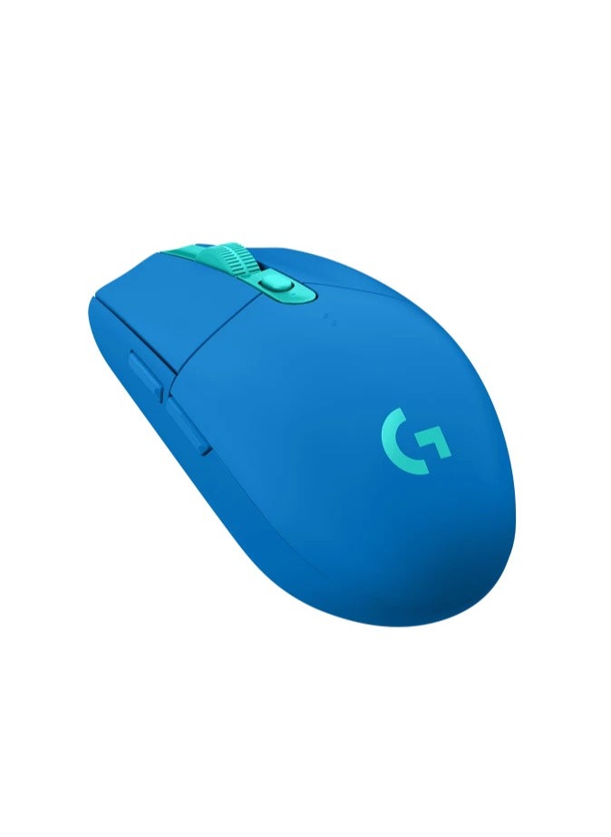 LOGI Logitech G304 Lightspeed wireless gaming mouse,HERO Sensor,Zero smoothing/acceleration/filtering,200 – 12,000 DPI,6 Programmable Button,250h Battery Life,On-Board Memory,Blue  - Image 2