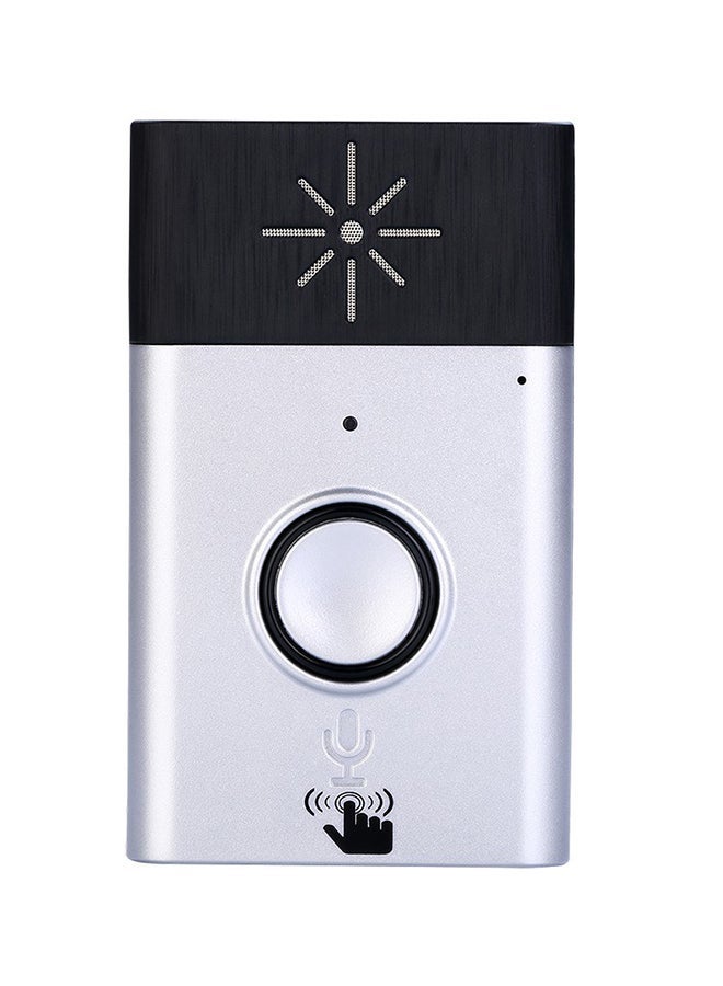 NIBEMINENT Wireless Voice Intercom Doorbell Silver/Black - Image 3