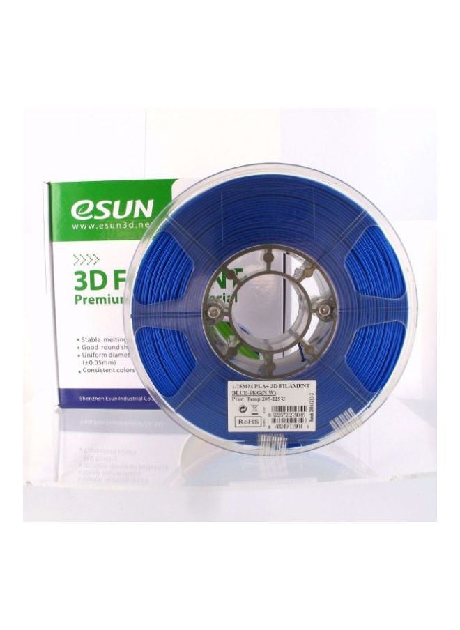 NIBEMINENT 3D Printing PLA Filament Blue/Clear  - Image 2