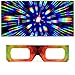 GloFX Paper Cardboard Diffraction Glasses  Geometric Rainbow 10 Pack - Image 4