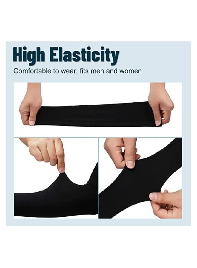 PROMASS 7 Pairs UV Protection Cooling Arm Sleeves for Women Men, Sunblock Protective Long Arm Cover Warmer - Image 2