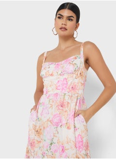 ELLA Floral Print Dress  - Image 3