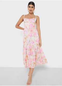 ELLA Floral Print Dress  - Image 4