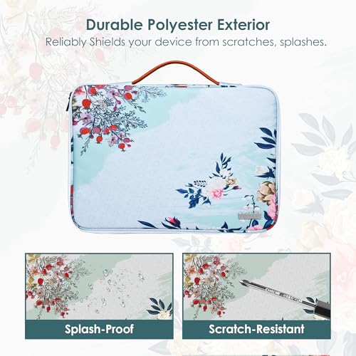 Probus Flower Bloom Canvas Printed Laptop Sleeve Case Cover for Macbook/Laptop | Compatible with 13.3" Laptops - Image 4