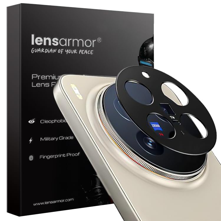 Lensarmor Compatible with Vivo X300 Pro Camera Lens Protector (1 Pack) – Premium 9H Tempered Glass, Military-Grade Protection, Ultra-Clear Transparency & Case-Friendly Design - Image 1