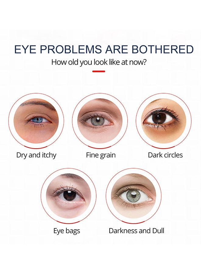 إيست مون كريم العين كول تندر للرجال 15 جرام، كريم العين الريتينول لإصلاح أكياس العين والهالات السوداء، وشد الخطوط الدقيقة، وترطيب وإصلاح كريم العين - Image 3