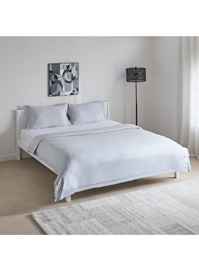 Home Box Essential 3-Pieces Queen King Duvet Cover Set 220 x 220 cm  - Image 3
