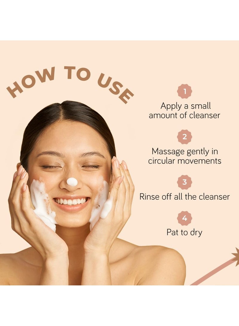  مودي ديرما سوث غسول الوجه ديرما سوث غسول الوجه المرمم للحاجز الواقي من السيراميد وفيتامين E وخلاصة الأرز | غسول الوجه للبشرة المختلطة | غسول الوجه للبشرة الحساسة | بشرة متوهجة | مناسب لجميع أنواع البشرة 120 مل - Image 5