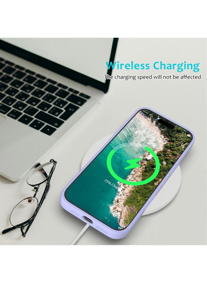 S-TOP Case For iPhone 16 Pro Max Solid Color Silicone Phone Case - Image 5