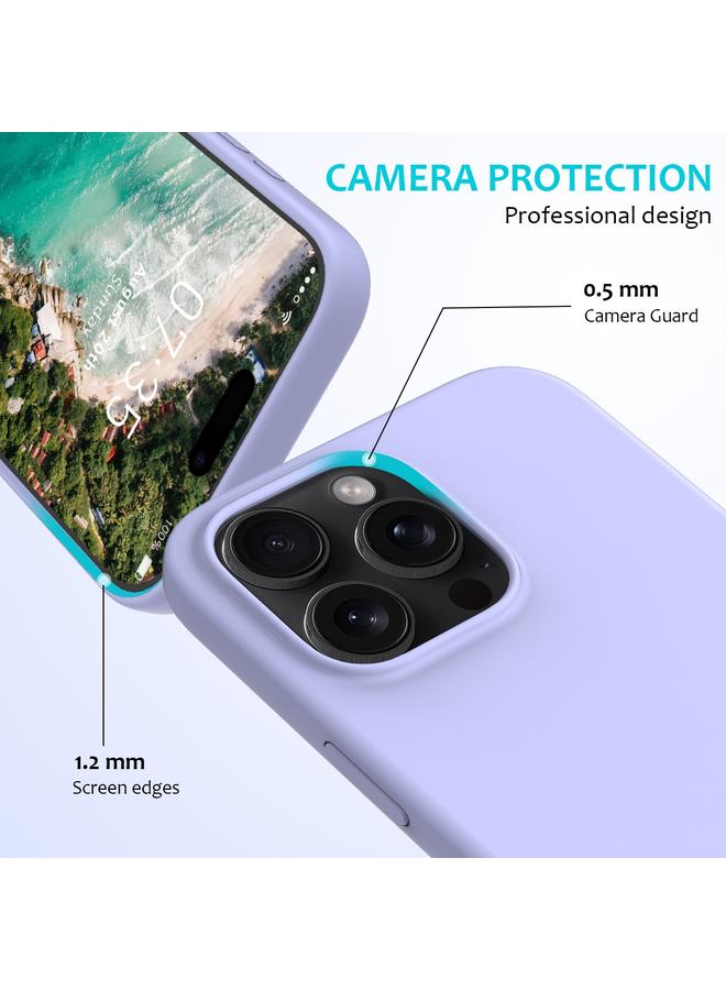 S-TOP Case For iPhone 16 Pro Max Solid Color Silicone Phone Case - Image 2