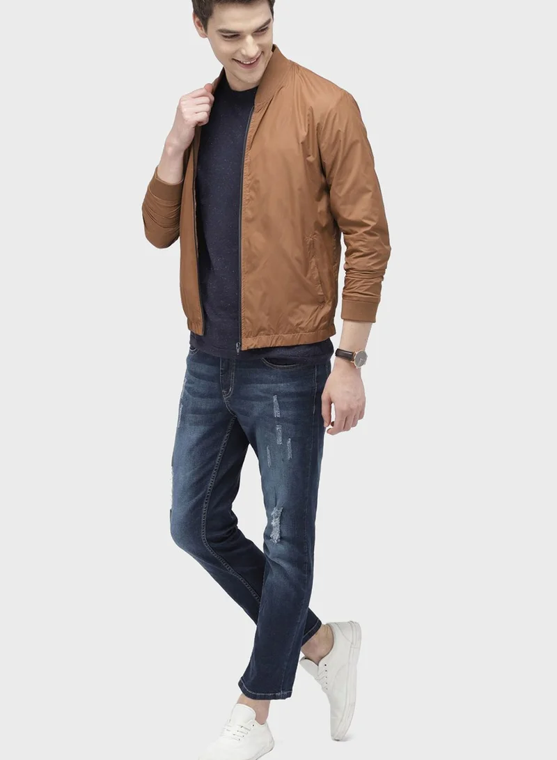 Mast & Harbour Bomber Windbreaker Jacket