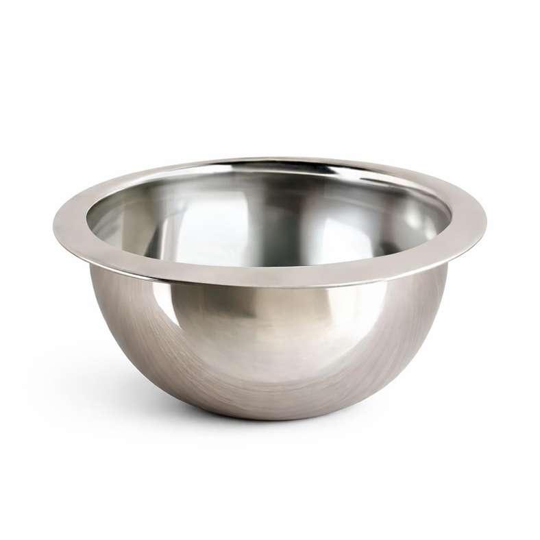 Pan Home Stainless Steel Mixing Bowl - 26cm Diameter - Image 3