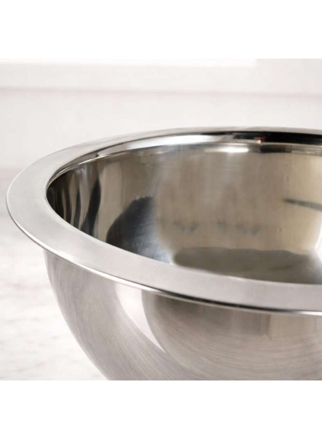 Pan Home Stainless Steel Mixing Bowl - 26cm Diameter - Image 2