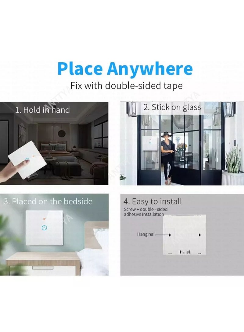Generic Wireless Light Switch and 433MHz Wall Switch Remote Control Lamp Bulb Fan Switch,110V 220V 230V 240V 10A Relay Receiver  - Image 4
