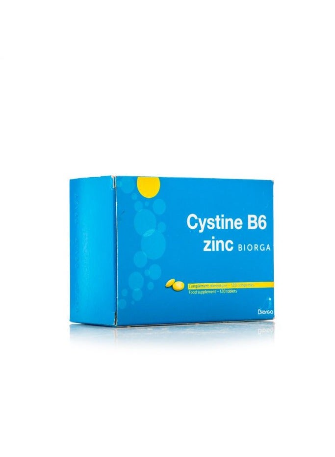 Biorga Cystine B6 Zinc 120 Tablets - Image 3