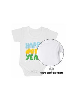 Happy New Year Baby Romper-Short Sleeve-Unisex Soft Cotton Baby Bodysuit For New Year-Gift For Newborn Baby And Toddlers-Baby's New Year's Outfit - pzsku/Z984F2B83EA71A0CE8F5DZ/45/_/1733389028/89fa3661-447c-48ac-9e4a-15caa3d99564