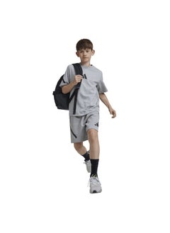 Adidas Adidas J Zne Shorts Grey Training Shorts For Kids Unisex 128  - Image 3