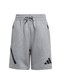 Adidas Adidas J Zne Shorts Grey Training Shorts For Kids Unisex 128  - Image 1