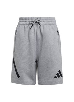 Adidas Adidas J Zne Shorts Grey Training Shorts For Kids Unisex 128  - Image 2