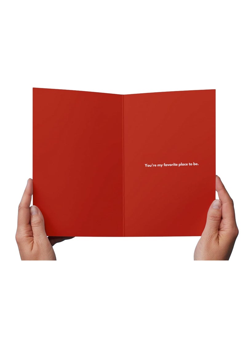 NorthLand Northland LOVE Greeting Card for Valentine's Day, Anniversary, and other special occasions for Girlfriend, Boyfriend, Husband, and Wife | Greeting Card for Anniversary | Valentine Day Greeting Card  - Image 2
