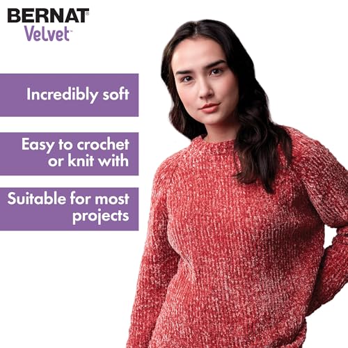 Bernat Velvet Pine Yarn - 2 Pack of 10.5oz/300g - Polyester - #5 Bulky - 315 Yards - Knitting & Crochet - Image 5