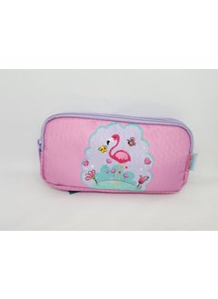 KAUKKO Kids&love Layer Flamingo L8112 3 Compartment Pencil Bag  - Image 1