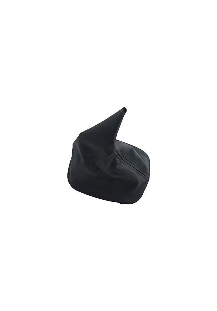 QASULER Black Leather Gear Shift Boot for BMW E30 - Image 2