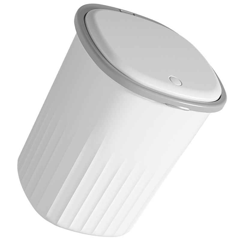 2pcs Trash Can Trash Can Waste Basket Bedroom Bathroom Garbage Bin for Living Room Toilet - Image 3