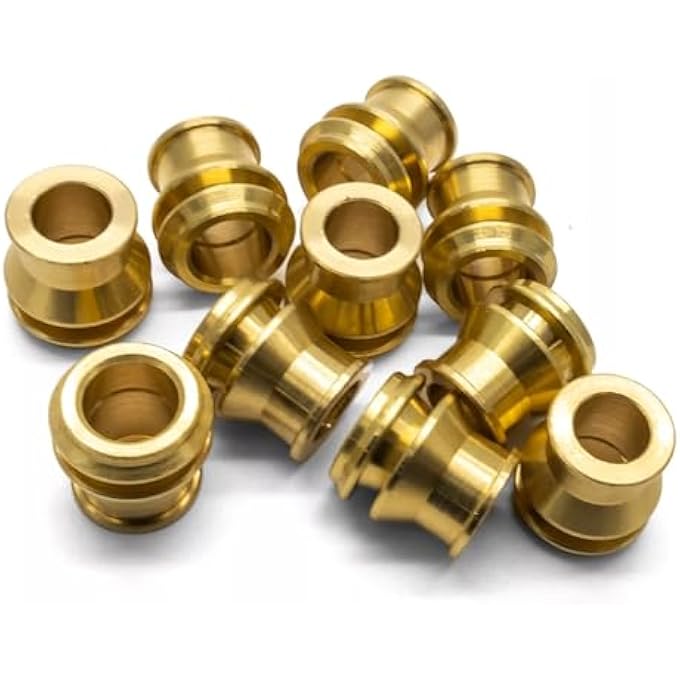 TC COMPRESSION RADIATOR VALVES BRASS INSET REDUCER 15MM TO 8MM - PACK OF 10 - Image 1