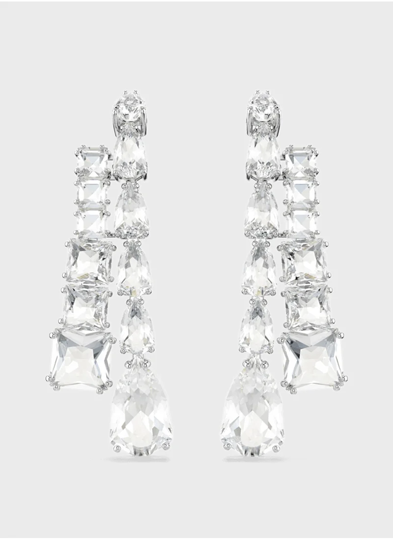 SWAROVSKI Stone Detail Drop Earrings